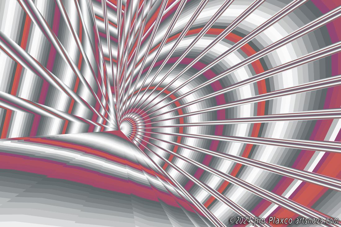 Cyclotron Spin original digital art