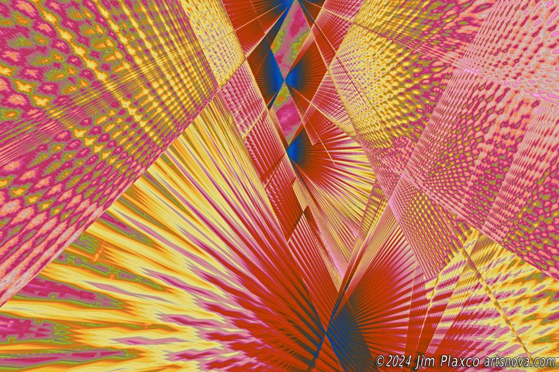 Hyperspace Hallucination original digital art