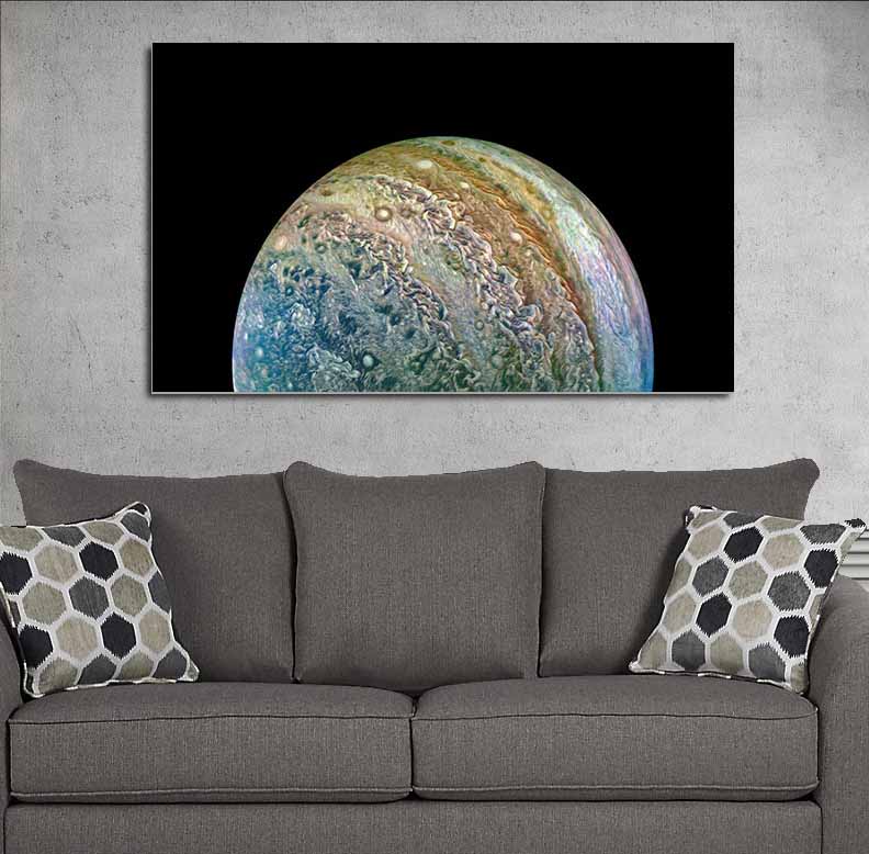 Jupiter On Juno Perijove Eight illustration