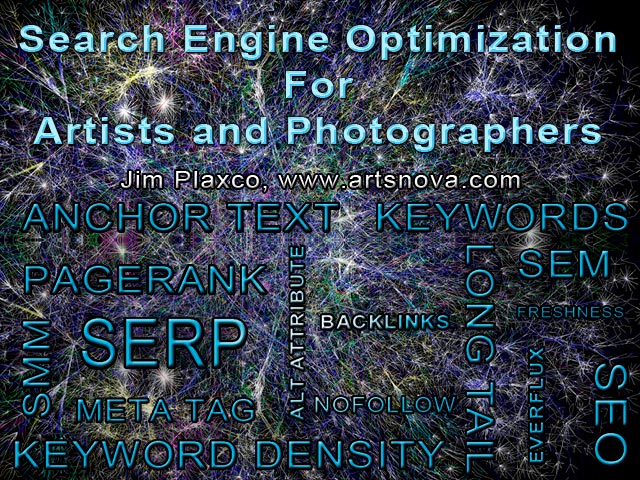 >Search Engine Optimization for Artists and Photographers Class