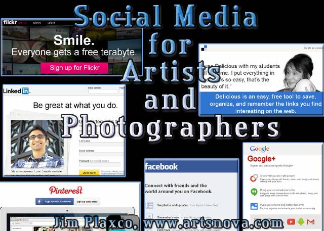>Social Media for Artists and Photographers Class