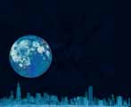 Blue Moon Over Chicago digital art