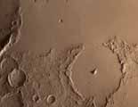 Pickering Crater Mars digital art